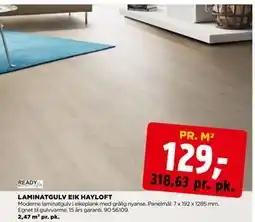 jem & fix LAMINATGULV EIK HAYLOFT tilbud