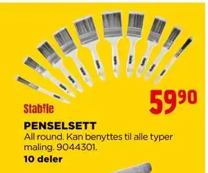 jem & fix PENSELSETT tilbud