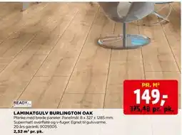 jem & fix LAMINATGULV BURLINGTON OAK tilbud