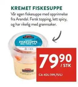 Jacobs KREMET FISKESUPPE tilbud