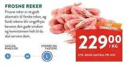 Jacobs FROSNE REKER tilbud