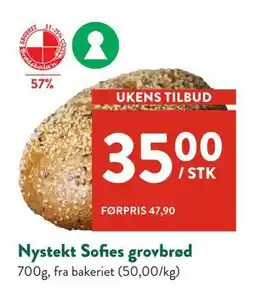 Jacobs Nystekt Sofies grovbrød tilbud