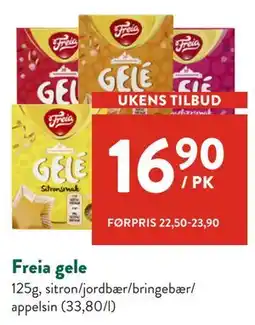 Jacobs Freia gele tilbud