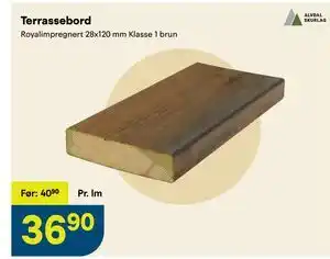 Terrassebord