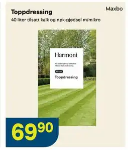 Maxbo Toppdressing tilbud