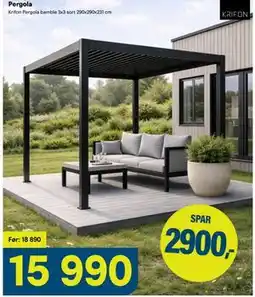 Maxbo Pergola tilbud