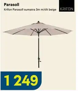 Maxbo Parasoll tilbud