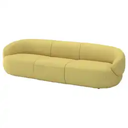 IKEA LillesÄter 4-seters sofa, Gunnared grønngul tilbud