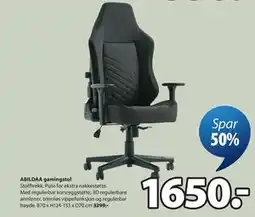 JYSK ABILDAA gamingstol tilbud