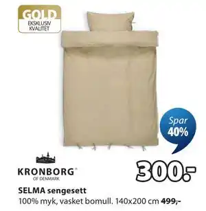 JYSK SELMA sengesett tilbud
