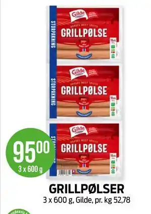 GRILLPØLSER