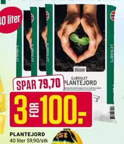 Europris PLANTEJORD tilbud
