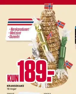 Europris KRANSEKAKE tilbud