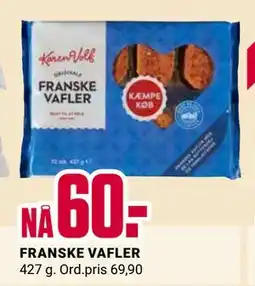 Europris FRANSKE VAFLER tilbud