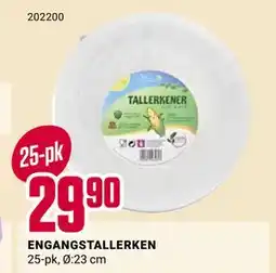 Europris ENGANGSTALLERKEN tilbud