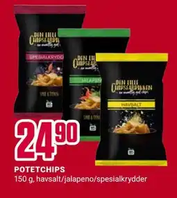 Europris POTETCHIPS tilbud