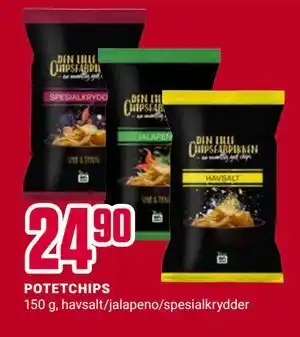 Europris POTETCHIPS tilbud