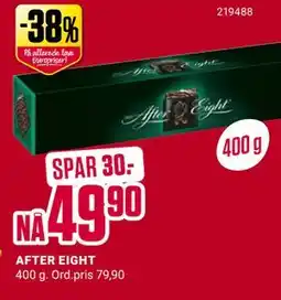 Europris AFTER EIGHT tilbud