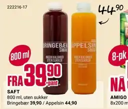 Europris SAFT tilbud