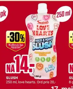 Europris SLUSH tilbud