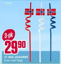 Europris 17. MAI-SUGERØR tilbud