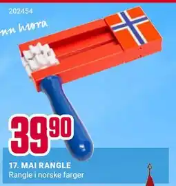 Europris 17. MAI RANGLE tilbud