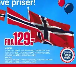 Europris FLAGG tilbud