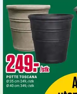 Europris POTTE TOSCANA tilbud