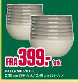 Europris PALERMO POTTE tilbud