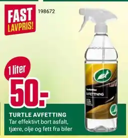 Europris TURTLE AVFETTING tilbud
