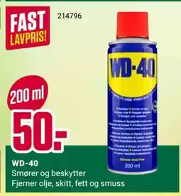 Europris WD-40 tilbud