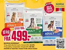 Europris MAXDOG HUNDEMAT tilbud