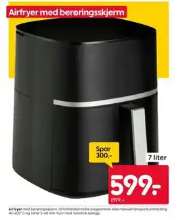 Rusta Airfryer tilbud