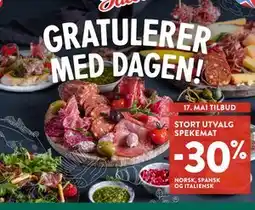 Jacobs STORT UTVALG SPEKEMAT tilbud