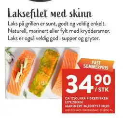Jacobs Laksefilet med skinn tilbud