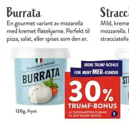 Jacobs Burrata tilbud