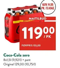Jacobs Coca-Cola zero tilbud