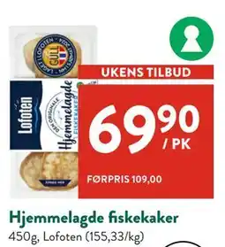 Jacobs Hjemmelagde fiskekaker tilbud
