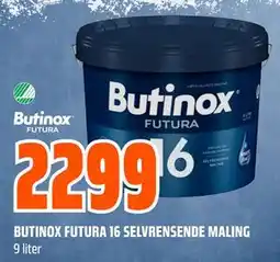 Obs Bygg BUTINOX FUTURA 16 SELVRENSENDE MALING tilbud