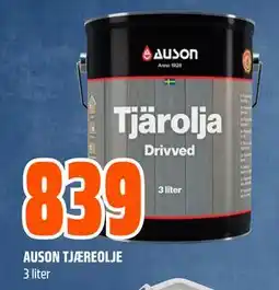 Obs Bygg AUSON TJÆREOLJE tilbud