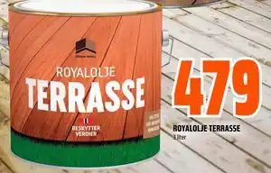 Obs Bygg ROYALOLJE TERRASSE tilbud
