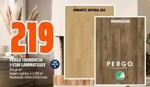 PERGO TRONDHEIM 1-STAV LAMINATGULV