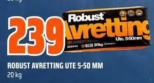 Obs Bygg ROBUST AVRETTING UTE 5-50 MM tilbud