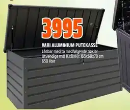 Obs Bygg VARI ALUMINIUM PUTEKASSE tilbud