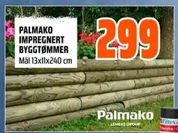 Obs Bygg PALMAKO IMPREGNERT BYGGTØMMER tilbud