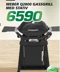 Coop Byggmix WEBER Q2800 GASSGRILL MED STATIV tilbud
