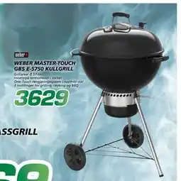 Coop Byggmix WEBER MASTER-TOUCH GBS E-5750 KULLGRILL tilbud