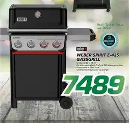 Coop Byggmix WEBER SPIRIT E-425 GASSGRILL tilbud