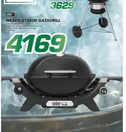 Coop Byggmix WEBER Q1200N GASSGRILL tilbud