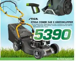 Coop Byggmix STIGA COMBI 548 S GRESSKLIPPER tilbud
